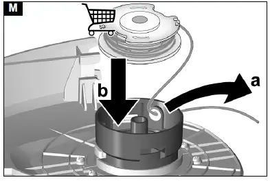 KARCHER-LTR-18-25-Battery-Set-Cordless-Grass-Trimmer-FIG-13