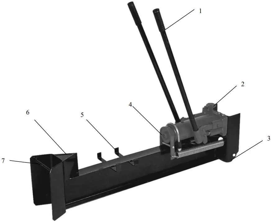 Ytl 017 008 10 Ton Hydraualic Log Splitter - Controls Features