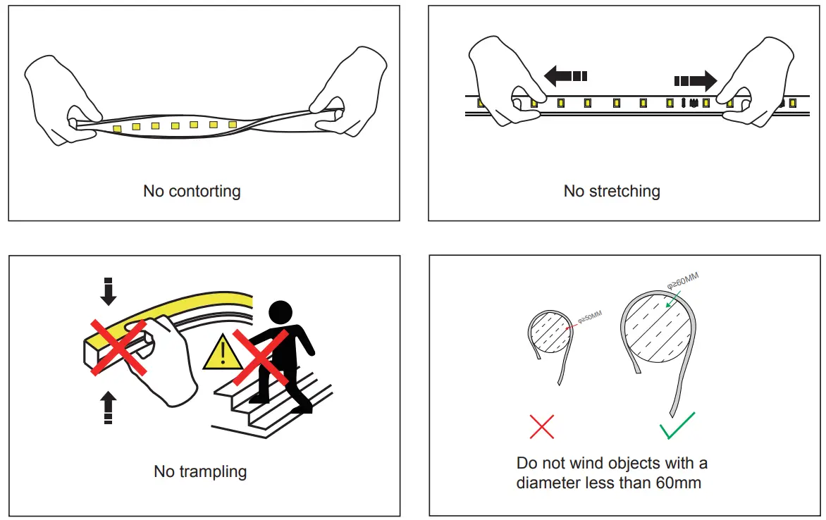 SUPERLED AC Voltage Silicone Strip - Fig 5
