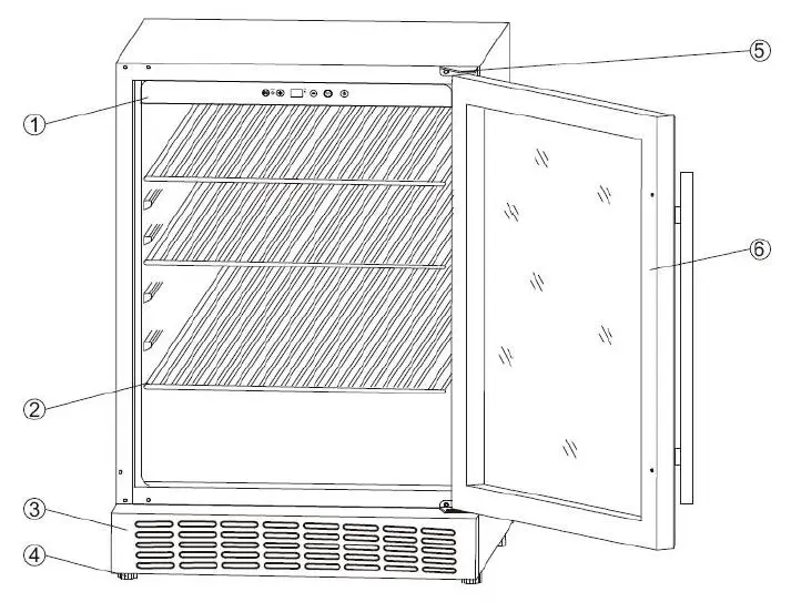 BODEGA-YC-100A-Built-In-Beverage-Cooler-fig-1