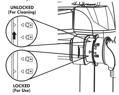 Kenmore Bagless Upright Vacuum Cleaner cleaning