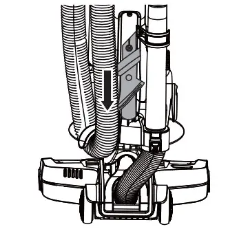 Kenmore Bagless Upright Vacuum Cleaner combination tool
