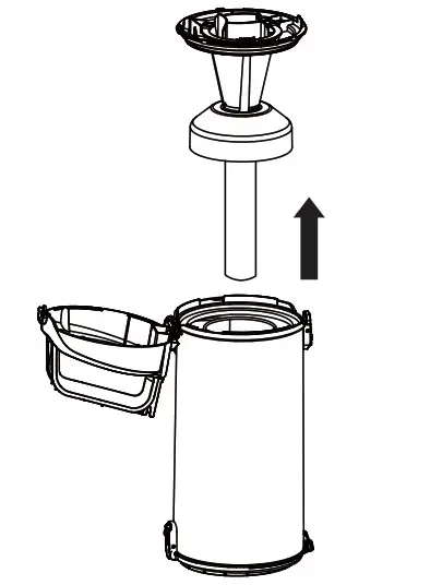 Kenmore Bagless Upright Vacuum Cleanerfully Clean pre-filter