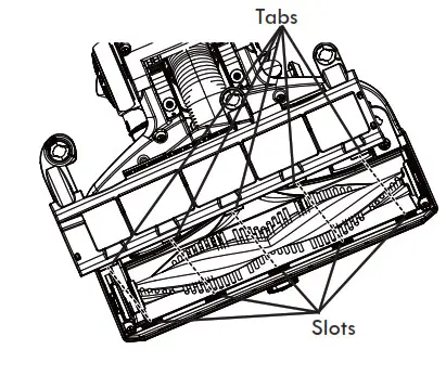 Kenmore Bagless Upright Vacuum Cleanerfully flexibleSlots