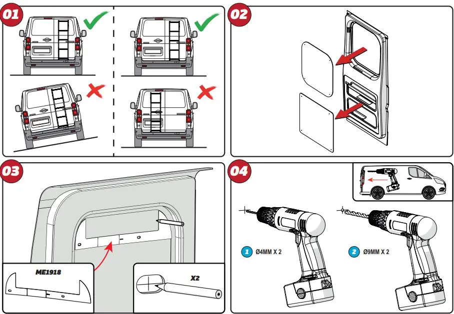 VAN GUARD IN8403 ULTI Ultimate Ladder and Table Playset Silver-FIG4