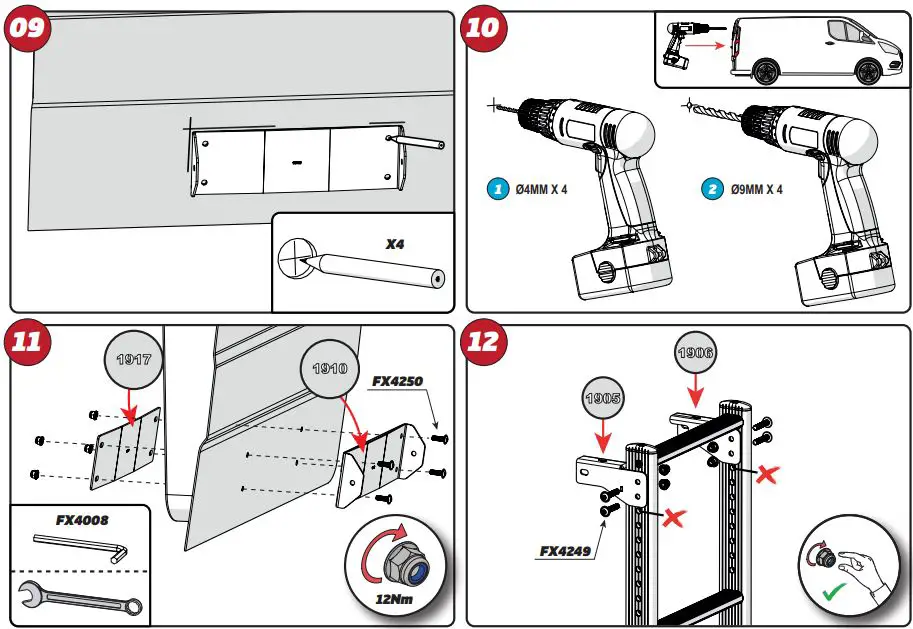 VAN GUARD IN8403 ULTI Ultimate Ladder and Table Playset Silver-FIG6