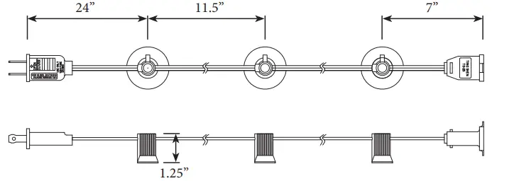AMP-Lighting BDL-ASI-9010-50-BK-AMP-Low-Voltage-Landscape-Lighting-FIG-1