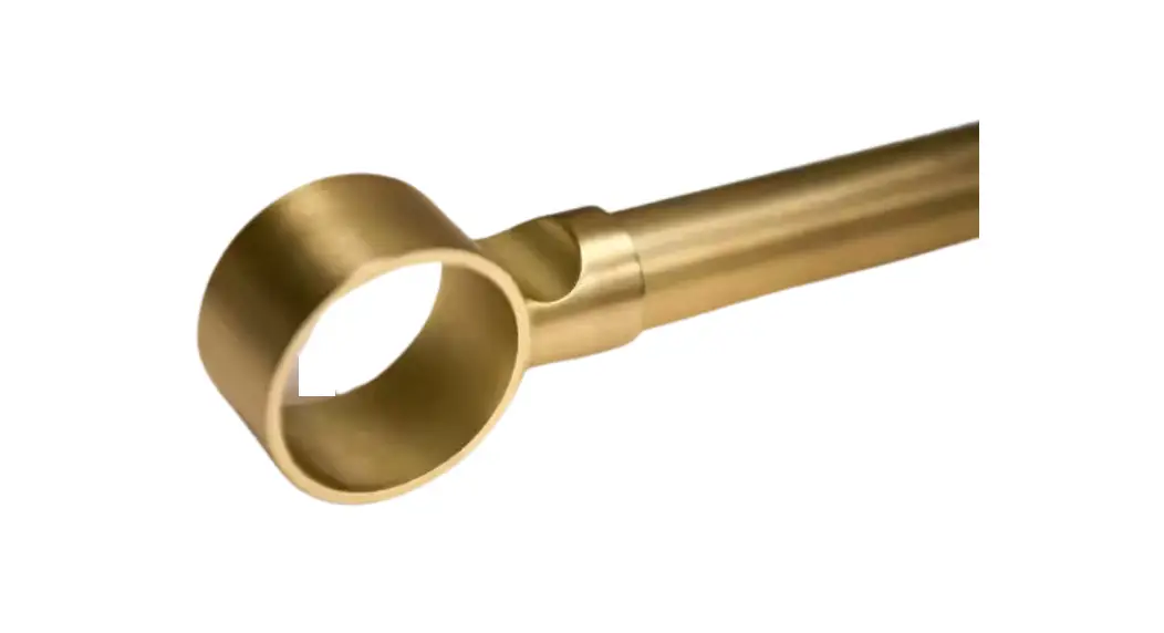 Best Home Fashion Rod-single-accyl-120-gold 120 Inch Adjustable Metal Single Curtain Rod User Guide
