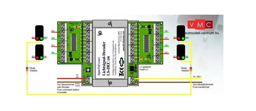 Littfinski Datentechnik Adap-ls-k-b Adapter Version K For Light Signal-decoder Instruction Manual