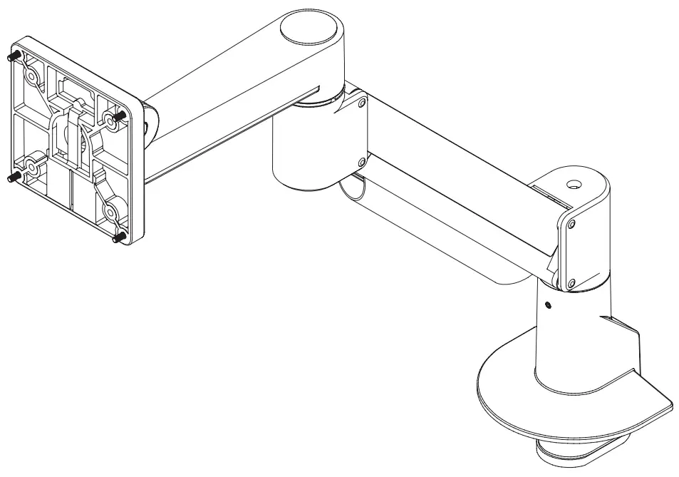 HAT Design Works 7045 Articulating Monitor Arm