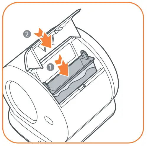 Meowant MW SC01 Smart Cat Litter Box - Waste Bin 2