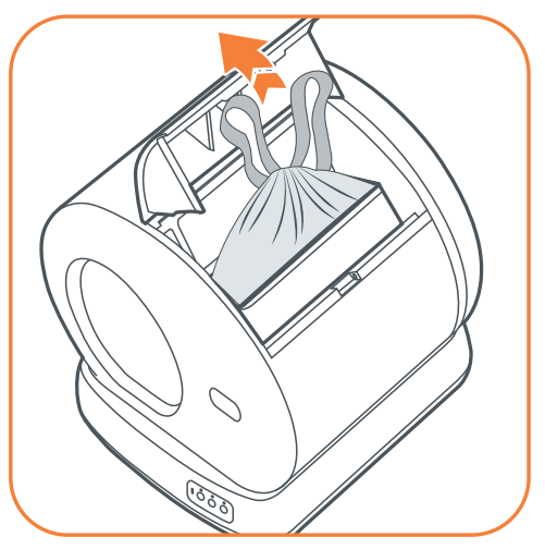 Meowant MW SC01 Smart Cat Litter Box - Waste Bin