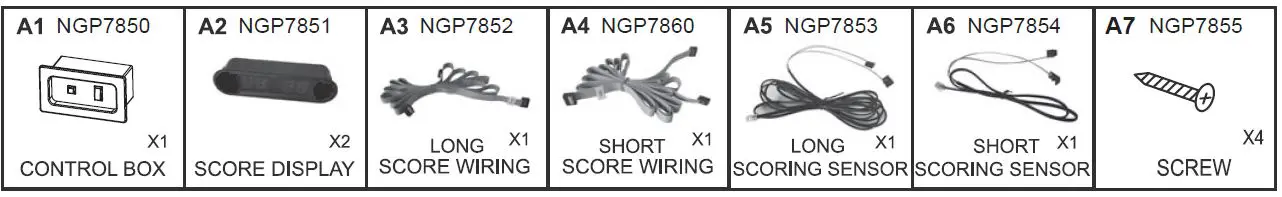 HATHAWAY-BG50387-Dorsett-5-Foot-Air-Hockey-Table-FIG-7