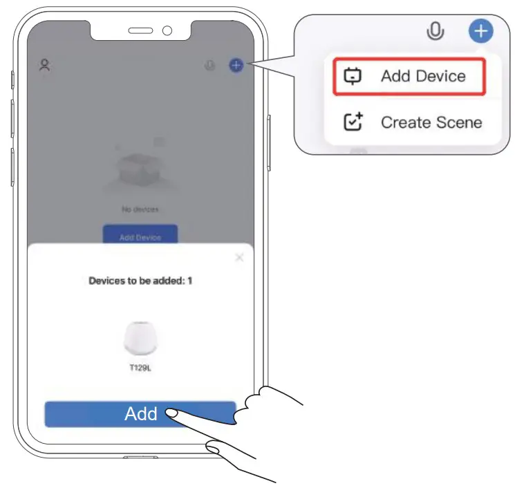 HONGKONG ZHINYU TECHNOLOGY CO LIMITED T129L Sleep Sound Machine - device 1