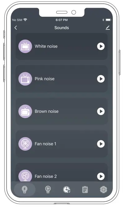 HONGKONG ZHINYU TECHNOLOGY CO LIMITED T129L Sleep Sound Machine - device 12