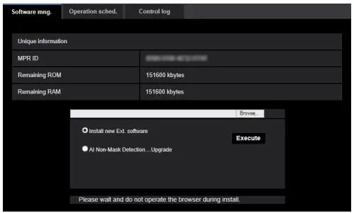 i-PRO WV-XAE203W Extension Software-FIG3