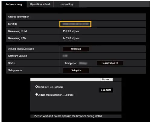 i-PRO WV-XAE203W Extension Software-FIG4