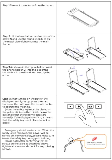 Bonvork-Walking-Pad-Fitness-Treadmill-fig-2