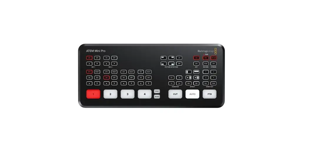 Blackmagic Atem Mini Pro 4 Channel Live Stream Hdmi Switcher User Manual