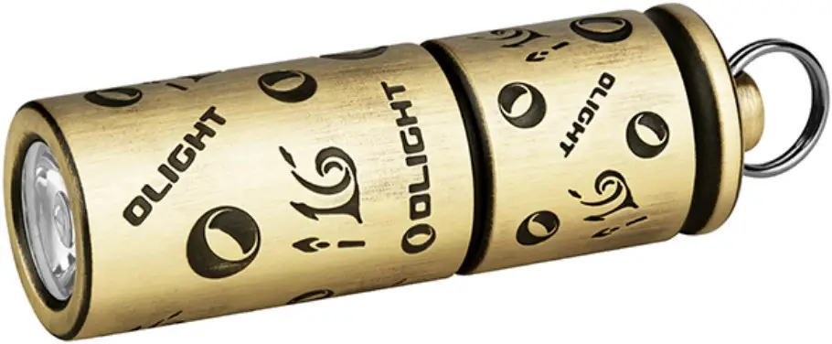 OLIGHT i16 Brass Keychain Light