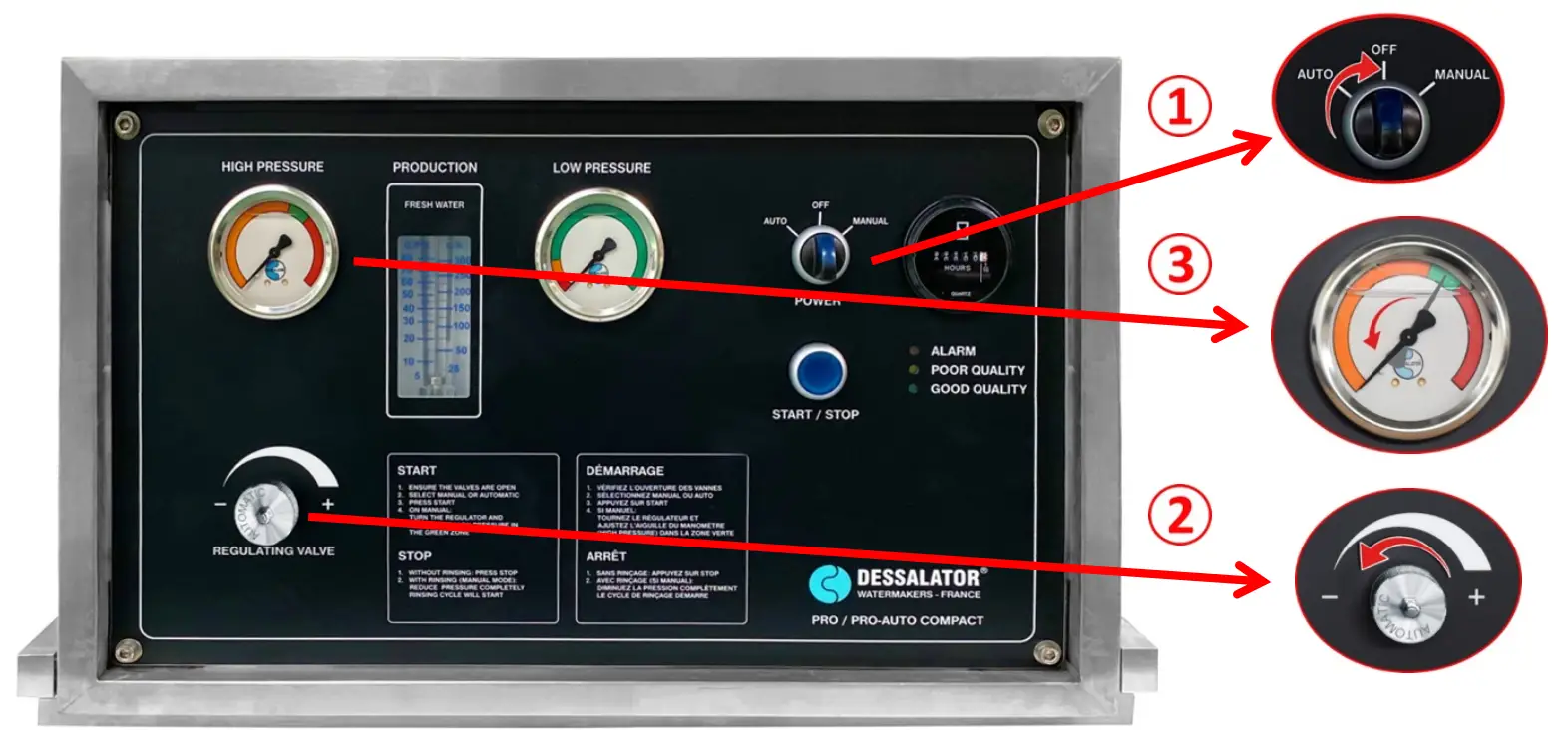 DESSALATOR D200 AC Pro Automatic Compact Pressure Regulator - Fig 10