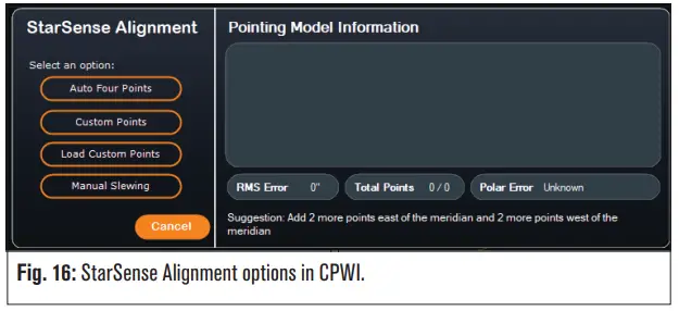 CELESTRON 94008 StarSense Autoguider - alignment option