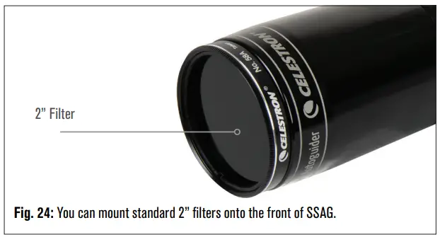 CELESTRON 94008 StarSense Autoguider - excessive brightness