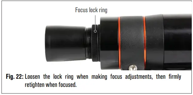 CELESTRON 94008 StarSense Autoguider - focus adjustments