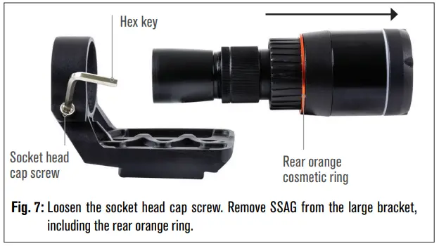 CELESTRON 94008 StarSense Autoguider - orange rear cosmetic