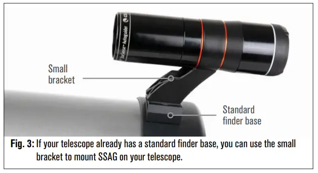 CELESTRON 94008 StarSense Autoguider - use the small