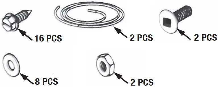 MITSUBISHI ELECTRIC SG-1-SD Package Air Conditioner Snow Guard 02