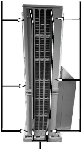 MITSUBISHI ELECTRIC SG-1-SD Package Air Conditioner Snow Guard 07
