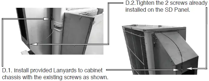 MITSUBISHI ELECTRIC SG-1-SD Package Air Conditioner Snow Guard 09