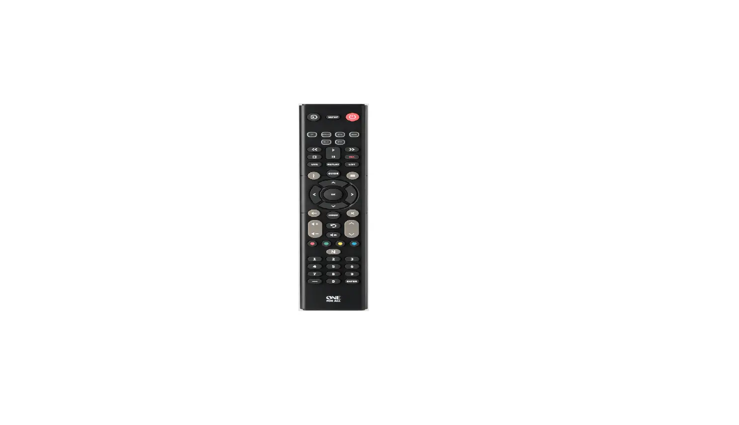 One For All Urc2160 Essence 6 Device Universal Remote Control Instruction Manual