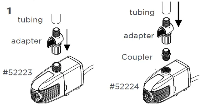 TotalPond 52223 330-560 GPH Pond Pumps - Tubing