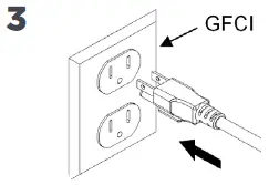 TotalPond 52223 330-560 GPH Pond Pumps - electrical outlet