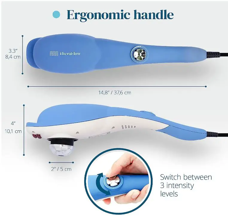 TheraFlow-TF-PM-01-Handheld-Deep-Tissue-Percussion-Massager-fig-2