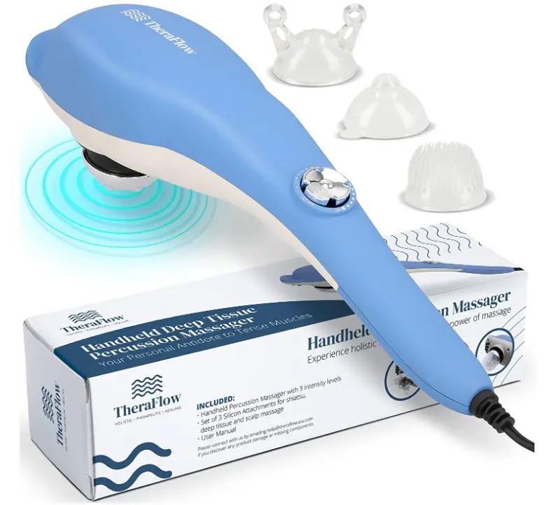 TheraFlow-TF-PM-01-Handheld-Deep-Tissue-Percussion-Massager-product