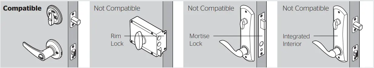 Kwikset SMARTCODE 914 Touchpad Electric Dead Bolt - Compatible