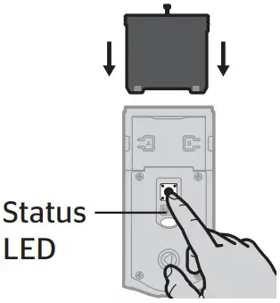 Kwikset SMARTCODE 914 Touchpad Electric Dead Bolt - LED flashes red