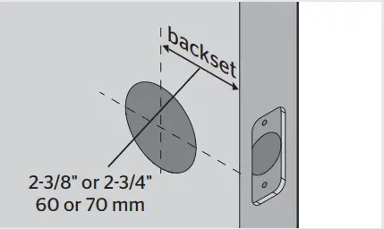Kwikset SMARTCODE 914 Touchpad Electric Dead Bolt - backset