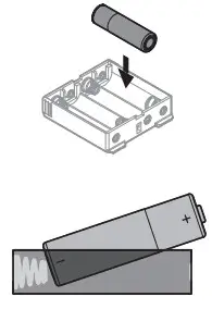 Kwikset SMARTCODE 914 Touchpad Electric Dead Bolt - battery pack