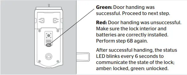 Kwikset SMARTCODE 914 Touchpad Electric Dead Bolt - indicate