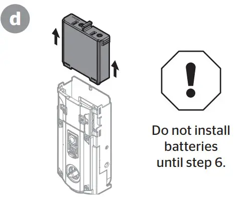Kwikset SMARTCODE 914 Touchpad Electric Dead Bolt - interior assembly 4