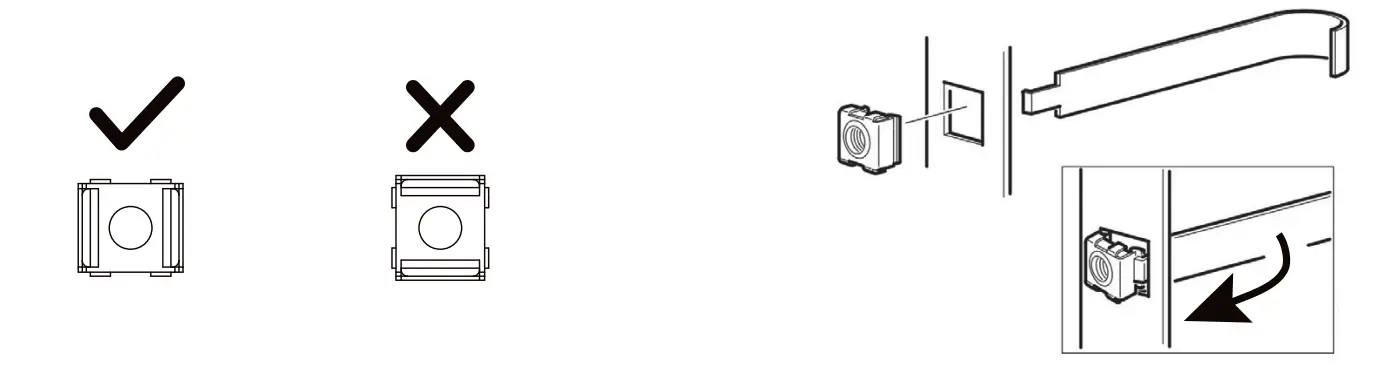 Cage Nut Installation