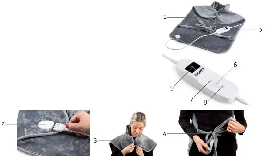 DOMO-DO636K-Neck-and-Back-Warmer-fig-4