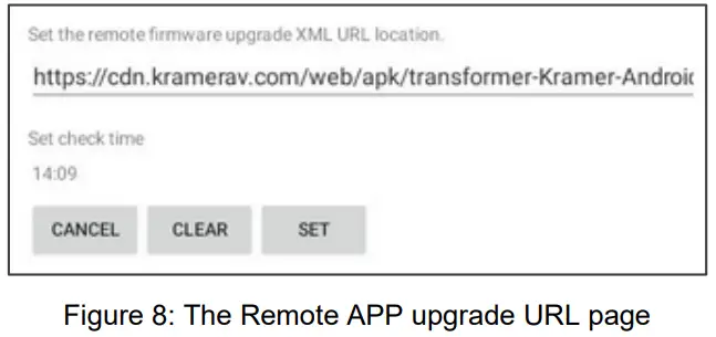 kramer KT 208 8 Inch Wall Mount PoE Touch Panel - Remote 2