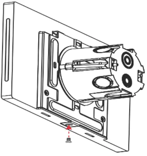 kramer KT 208 8 Inch Wall Mount PoE Touch Panel - Unit 2