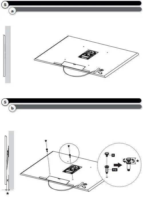 ricoo SQ4965 TV Wall Mount-FIG6