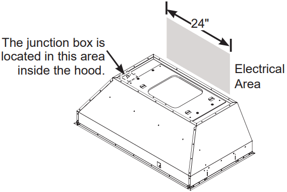 MONOGRAM UVC9480 Stainless Steel Convertible Under Cabinet Insert Hood - fig 12